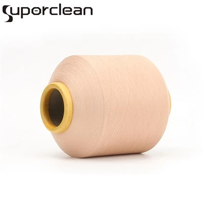 Spandex Covered 100% Polyester DTY νήμα